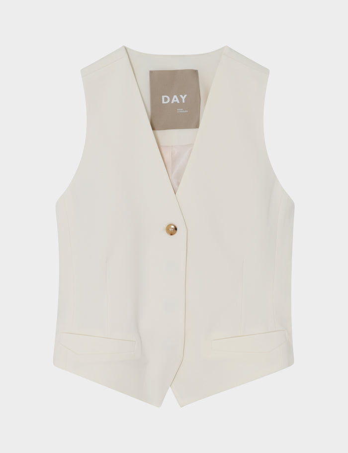 DAY - Ronnie Classic Vest in Jet Stream
