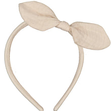 bow headband - Double gauze