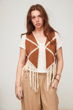 mamapapa - Byron Bay fringe vest
