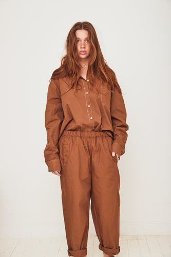 mamapapa - caramel shirt