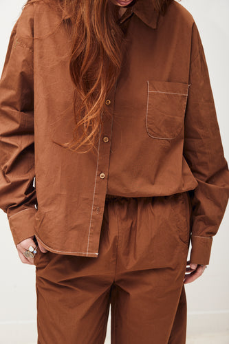 mamapapa - caramel shirt