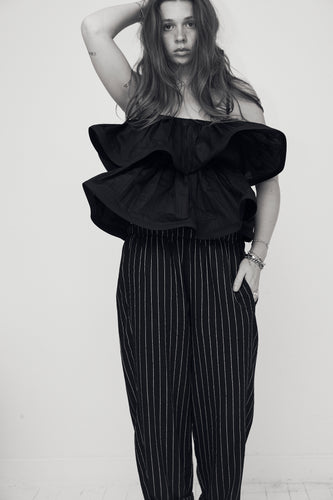mamapapa - Gordes frill top