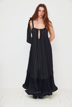 mamapapa - dress black pleated