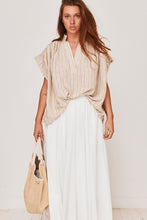 mamapapa - Muse stripe beige and white