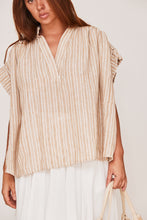 mamapapa - Muse stripe beige and white