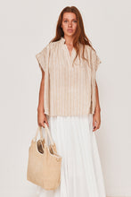 mamapapa - Muse stripe beige and white