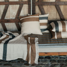 Libeco - Belgium towel pillow dakota stripe