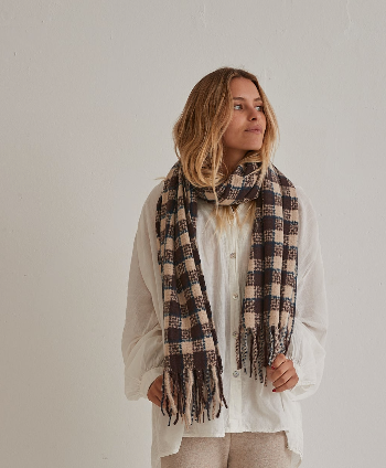 mamapapa checkers  scarf