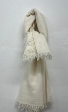 Cashmere and wool scarf
