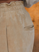mamapapa - forte cream suede pants