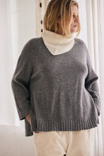 mamapapa - Tiramisu grey sweater