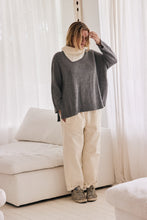mamapapa - Tiramisu grey sweater