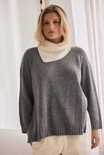 mamapapa - Tiramisu grey sweater