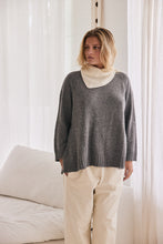 mamapapa - Tiramisu grey sweater