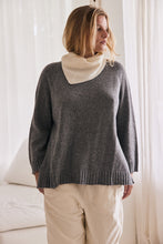 mamapapa - Tiramisu grey sweater
