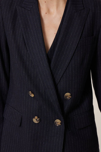 Leon and Harper - Volverte stripe blazer