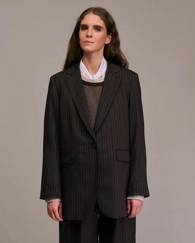 Diega - Virino chocolate blazer