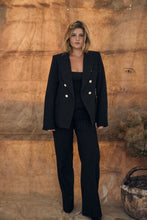 Blazer black classic with gold buttons