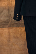 Blazer black classic with gold buttons