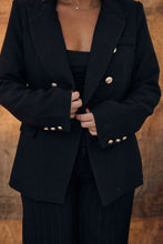 Blazer black classic with gold buttons