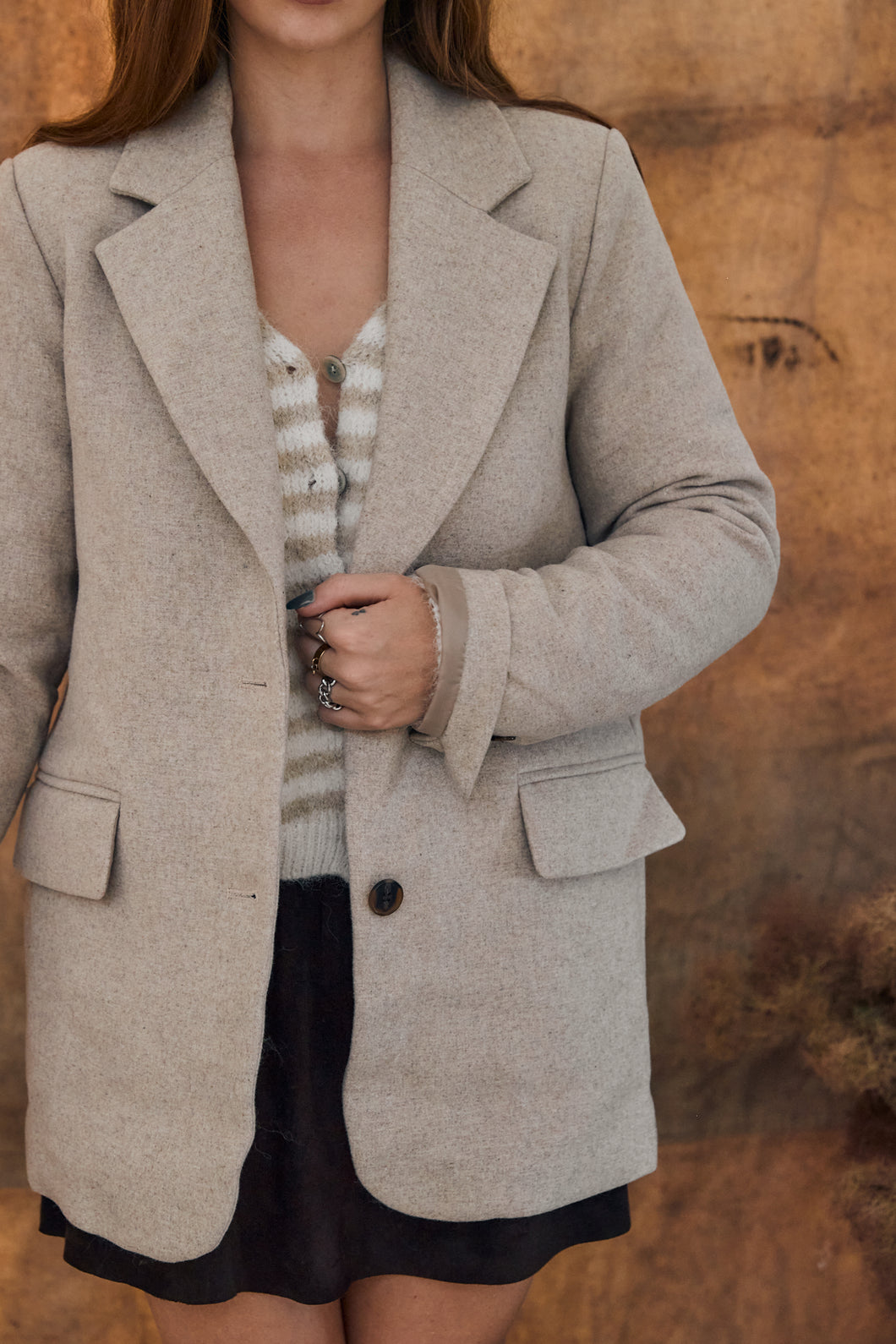 Blazer beige classic