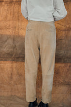 mamapapa - forte cream suede pants