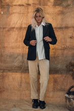 Black wool blazer classic