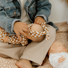 Lea Doll with checkered outfit