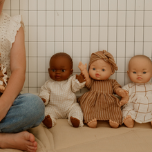 Jade Doll with stripe outfit