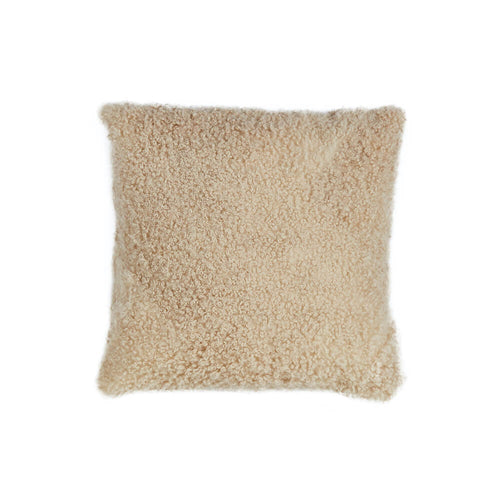 shearling square cushion 50cm