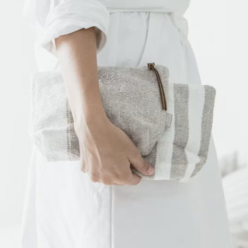 Libeco Charlotte oyster stripe