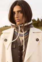 Diega - Capo taupe hood