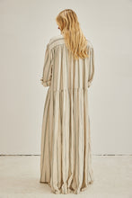 mamapapa - aimee long dress stripes cotton