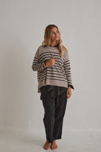 CT plage - stripes pullover thin wool