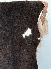 Brown sheep skin