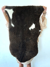 Brown sheep skin