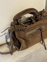 Suede bag