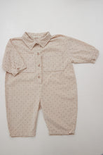 Corduroy Polka dots jumpsuit