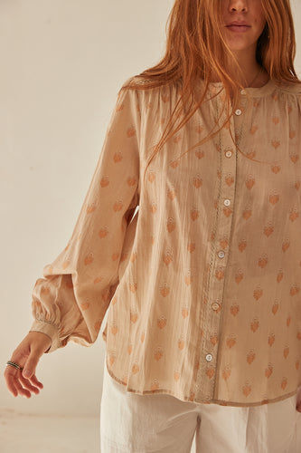 Katoomba printed blouse