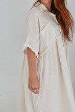 Tally linen short dress