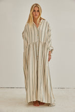 mamapapa - aimee long dress stripes cotton