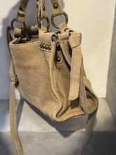 Suede bag