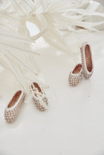 Ballet shoes gold bead