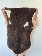 Brown sheep skin