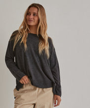 CT plage - charcoal pullover thin wool