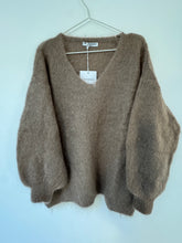 KINDER Mohair brun jumper