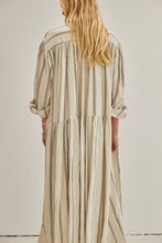 mamapapa - aimee long dress stripes cotton