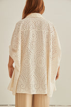 Bello broderie cotton blouse