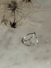 Double Heart ring