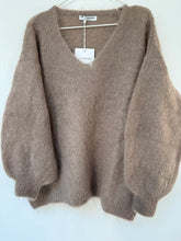 KINDER Mohair brun jumper